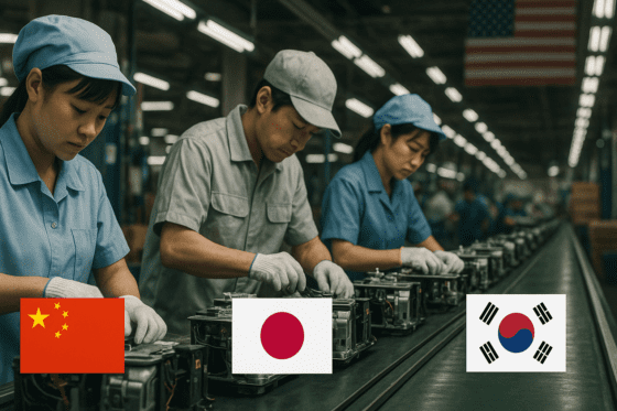 관세 불확실성에 亞제조업 위축…중국·일본·한국 PMI 줄줄이 하락
