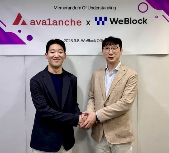 아발란체, 위블록과 한국형 RWA·스테이블코인 개발 협력