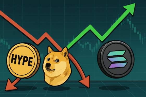 [롱/숏] HYPE·도지 ‘오를 만큼 올랐다?’…숏 쏠림, 솔라나는 여전히 ‘롱’ 베팅 확산