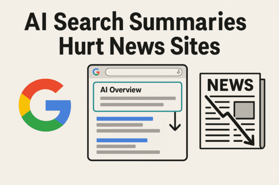 AI 요약 탓에 뉴스 클릭 줄었다…영국 언론, 구글에 반기