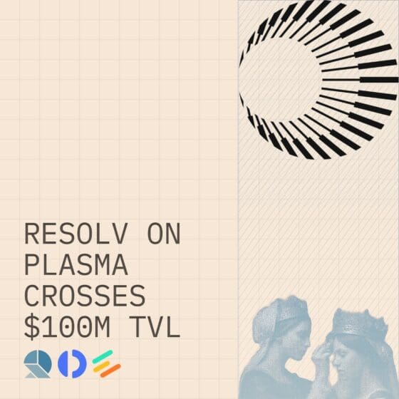 스테이블코인 프로토콜 리졸브(RESOLV), 플라즈마(XPL) 출시 며칠 만에 TVL 1억 달러 돌파