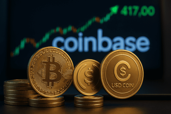 코인베이스, 목표가 417달러로 상향⋯써클·로빈후드는 ‘글쎄’