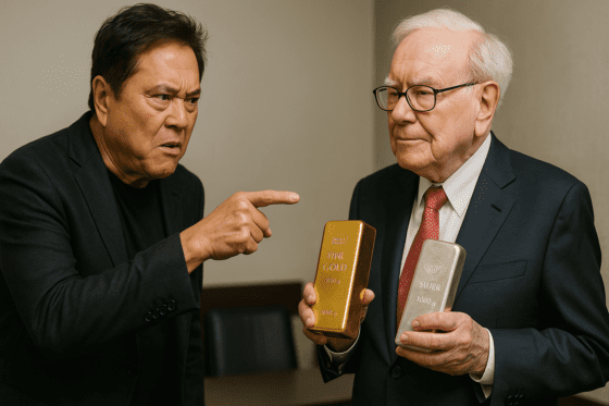 기요사키 “버핏의 금·은 투자 태세 전환, 주식·채권 시장 붕괴 신호”