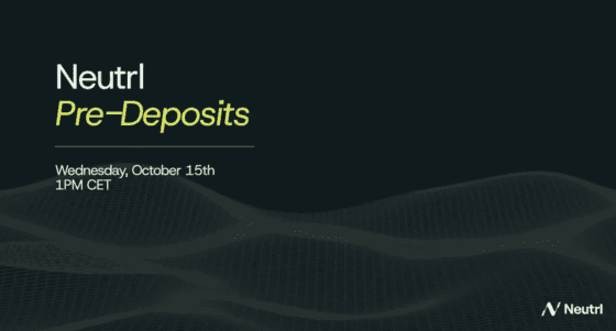 뉴트럴, K3 캐피탈과 손잡고 5000만 달러 규모 사전 예치…이자·포인트·XPL ‘3중 보상’