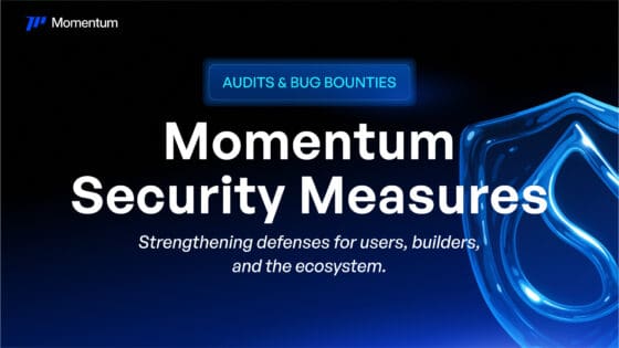 모멘텀(Momentum), 무브빗·애심토틱 감사 완료/ 버그 바운티 가동–보안 최우선 강조