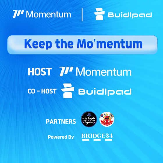 모멘텀(Momentum)·비들패드(Buidlpad), 24일 서울서 ‘킵 더 모멘텀’ 밋업 개최