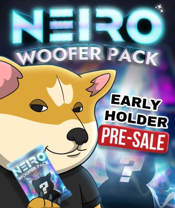 네이로(NEIRO), 우퍼 팩(Woofer Pack) NFT 프리세일 진행… 초기 홀더 대상 할인 판매