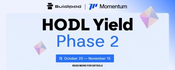 모멘텀(Momentum), ‘호들 일드(HODL Yield) 캠페인’ 2단계 돌입… “수이(Sui) 생태계 유동성 강화”