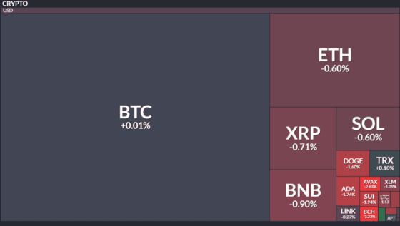 [뉴욕 코인시황/마감] 비트코인 11만달러 돌파 후 후퇴…선물 강세에도 현물 약세·공포지수 31