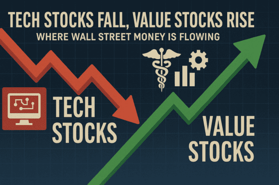 기술주 지고 가치주 뜬다…지금 월가의 돈이 몰리는 곳은?