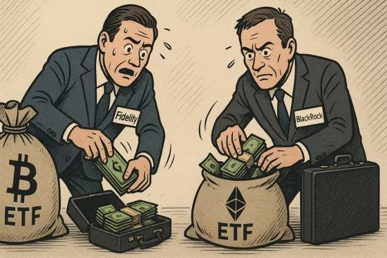 [펀드플로] 비트코인·이더리움 ETF 동반 순유출…하루 만에 5억8000만달러 빠져나가