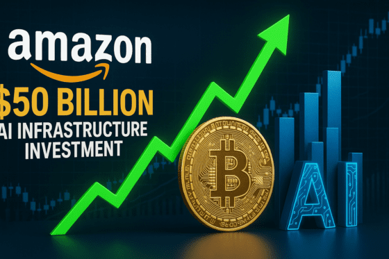 아마존, 500억달러 AI 인프라 투자에 비트코인 반등…AI 전환 채굴주 급등