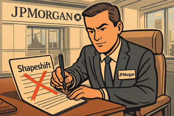 스트라이크 이어 셰이프시프트까지…JP모건, ‘크립토 디뱅킹’ 논란 확산
