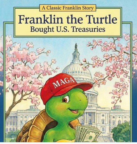 美 재무부 “국채 대박”에 장관은 ‘거북이 밈’으로 지원사격… “트럼프에 베팅하라” 美 재무부 “국채 대박”에 장관은 ‘거북이 밈’으로 지원사격… “트럼프에 베팅하라”