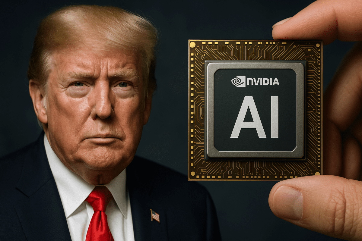 트럼프, 엔비디아 AI칩 중국 수출 전격 승인…기술 패권 전환점 될까(종합) 트럼프, 엔비디아 AI칩 중국 수출 전격 승인…기술 패권 전환점 될까(종합)