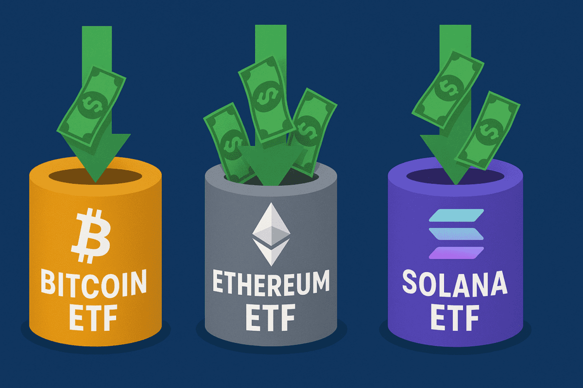[펀드플로] 비트코인 흔들려도 ETF 자금은 ‘강세’…블랙록 주도 하루 2억달러 ‘유입’