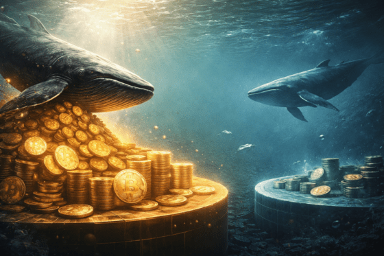 고래는 사고 돌고래는 판다, 비트코인 수급 엇갈려