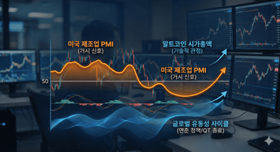 “PMI에 답이 있다” 전문가가 분석한 새해 ‘알트코인 시장’ 흐름은