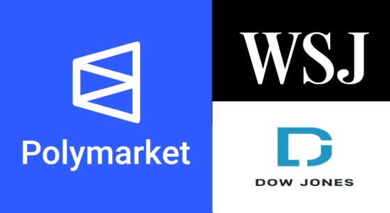 폴리마켓, 다우존스·월스트리트저널 파트너 선정…”전통 금융 미디어에 데이터 제공”