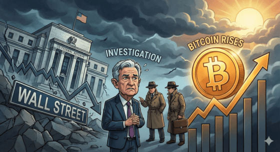 美 연준 의장 사법리스크에 증시 흔들…비트코인 방어력 부각