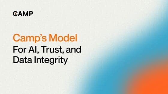 캠프 네트워크 “AI 데이터 오염은 신뢰 붕괴의 증거… ‘오리진’으로 정당한 보상 체계 구축”