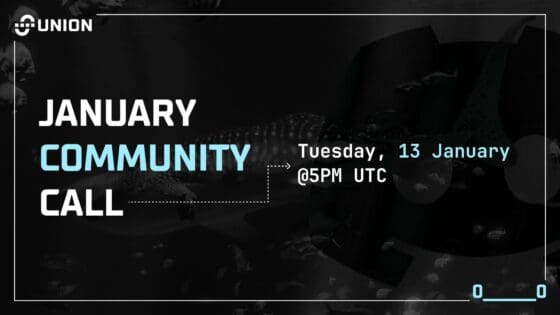 유니온, 2026년 첫 커뮤니티 콜 개최…수이 연동 및 프라이빗 결제 로드맵 공개