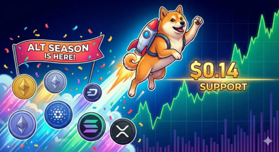 도지코인, 0.14달러 지지선 회복… “알트 시즌 본격화 전조” 기대감