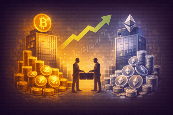 기업들이 쓸어담는다⋯비트코인·이더리움 보유 경쟁 가열