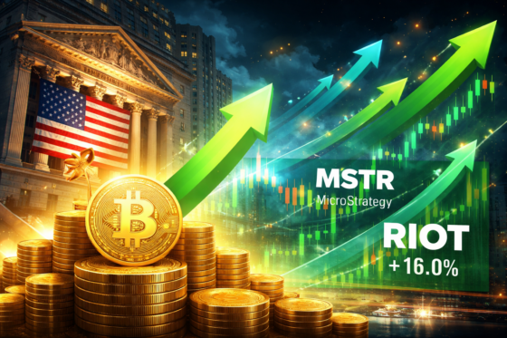 [크립토스톡] 뉴욕증시 급반등에 위험자산 복귀…스트래티지 강세·라이엇 16% ↑