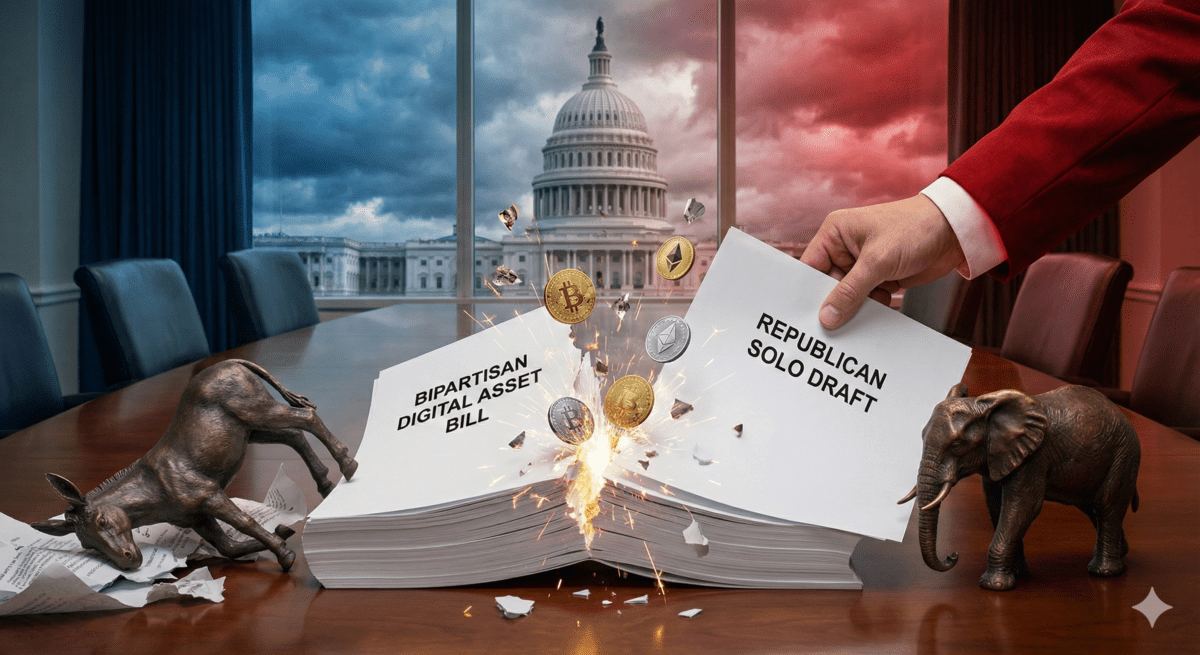 합의 물 건너간 ‘美 디지털자산 법안’… 공화당 단독 초안 공개 합의 물 건너간 ‘美 디지털자산 법안’… 공화당 단독 초안 공개