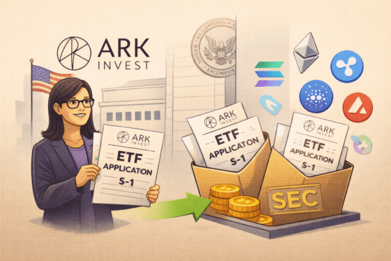 비트코인 넘어 알트코인까지⋯아크 인베스트, 디지털자산 지수 ETF 2종 신청