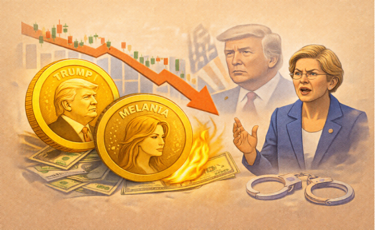 트럼프 밈코인, 1년 새 89% 폭락 ⋯ 투자자는 ‘눈물’, 대통령 가족은 ‘돈방석’ 트럼프 밈코인, 1년 새 89% 폭락 ⋯ 투자자는 ‘눈물’, 대통령 가족은 ‘돈방석’