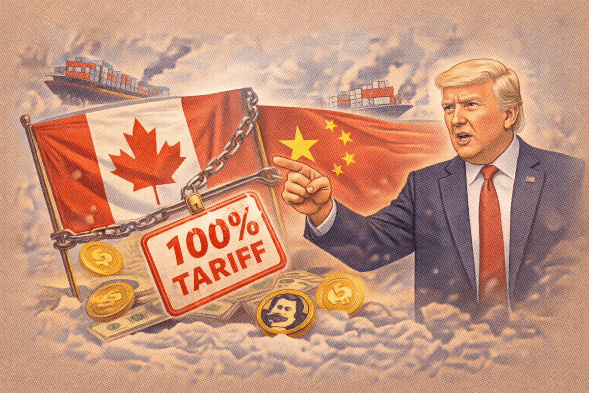 트럼프 “캐나다에 100% 관세” 경고⋯글로벌 긴장에도 디지털자산 시장은 ‘무덤덤’ 트럼프 “캐나다에 100% 관세” 경고⋯글로벌 긴장에도 디지털자산 시장은 ‘무덤덤’