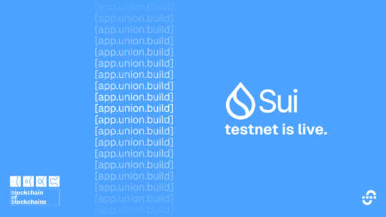 유니온, 테스트넷에 수이 네트워크 추가…영지식 증명 기반 상호운용성 확장